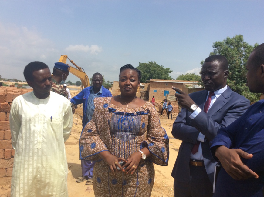 N'Djamena : la ministre des Affaires foncières supervise les travaux préventifs face à la crue N'Djamena : la ministre des Affaires foncières supervise les travaux préventifs face à la crue