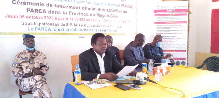 Tchad : un appui humanitaire aux communautés d’accueil du Moyen-Chari Tchad : un appui humanitaire aux communautés d’accueil du Moyen-Chari