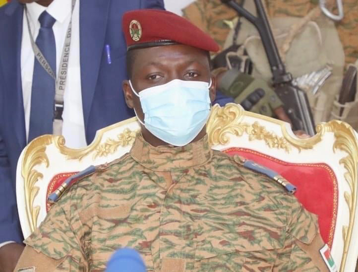 Le capitaine Ibrahim Traoré, président du Burkina Faso. © PR/Bf Le capitaine Ibrahim Traoré, président du Burkina Faso. © PR/Bf