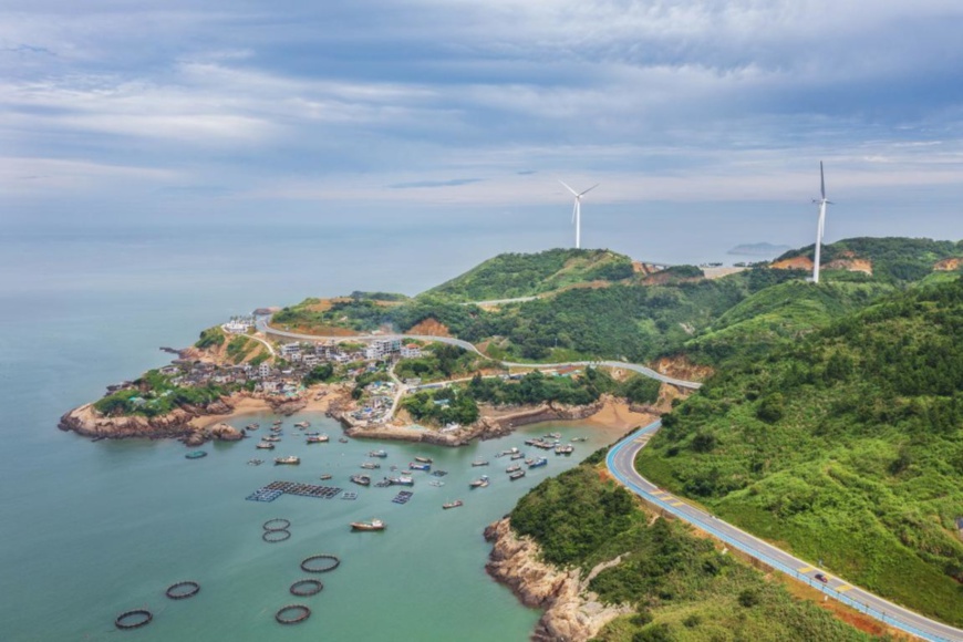 Photo taken on June 15, 2022 shows a winding coastal road in Xiapu, Ningde, southeast China’s Fujian province. (Photo by Zheng Peiluan/People’s Daily Online) Photo taken on June 15, 2022 shows a winding coastal road in Xiapu, Ningde, southeast China’s Fujian province. (Photo by Zheng Peiluan/People’s Daily Online)