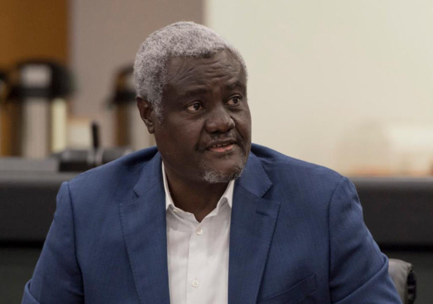 Le président de la Commission de l'Union africaine (UA), Moussa Faki Mahamat. © DR