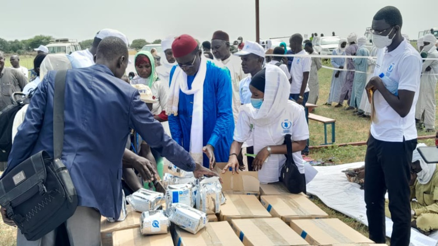 Tchad : distribution de cash et de nutriments aux ménages vulnérables au Batha Tchad : distribution de cash et de nutriments aux ménages vulnérables au Batha
