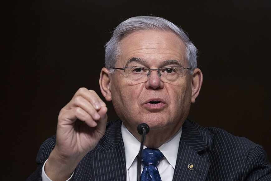 Le sénateur américain Bob Mendez. © Politico