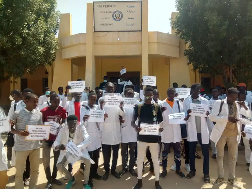 Tchad : les étudiants des sciences de la santé de l'UNABA en colère