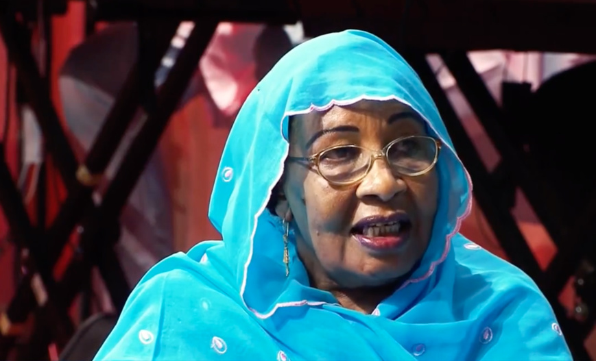 L'ex-ministre Mariam Mahamat Nour. © Télé Tchad L'ex-ministre Mariam Mahamat Nour. © Télé Tchad