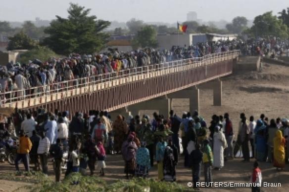 Le pont N'Gueli. Reuters