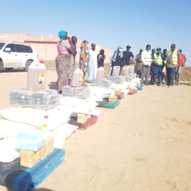 N'Djamena : le gouvernement dépêche une assistance aux sinistrés de Walia N'Djamena : le gouvernement dépêche une assistance aux sinistrés de Walia