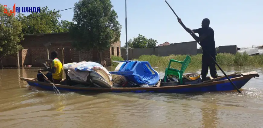 Tchad : dans le quotidien de la population de Ngueli avec la montée des eaux