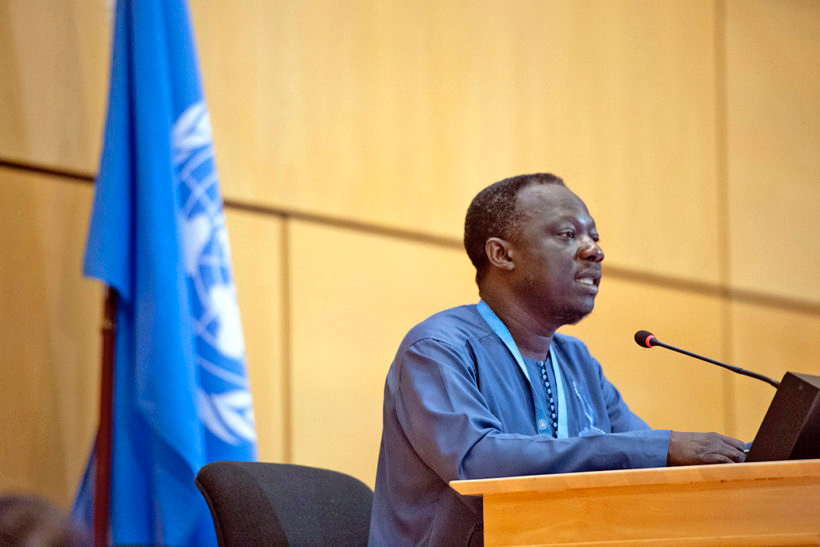 Le rapporteur spécial des Nations Unies sur le droit de réunion pacifique et d’association, Clément Voule. © DR Le rapporteur spécial des Nations Unies sur le droit de réunion pacifique et d’association, Clément Voule. © DR