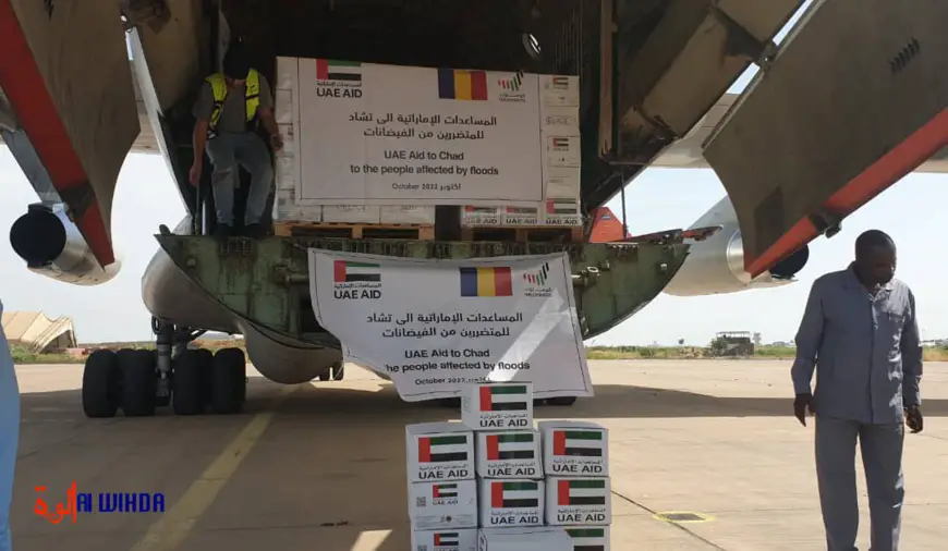 Le Tchad reçoit une importante aide alimentaire des Émirats arabes unis