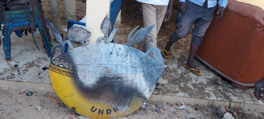 Tchad : le président de la transition aux sièges des partis UNDR et RNDT-Le Réveil, après les saccages