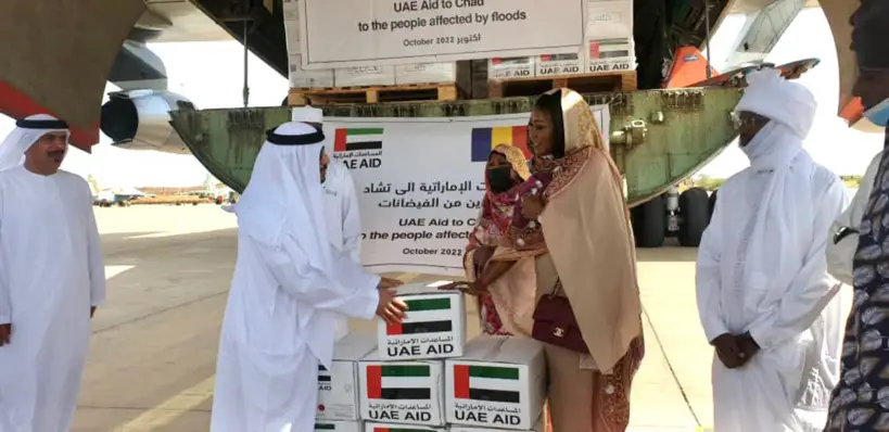 Tchad : le gouvernement réceptionne 30,6 tonnes d'aide alimentaire des Émirats arabes unis