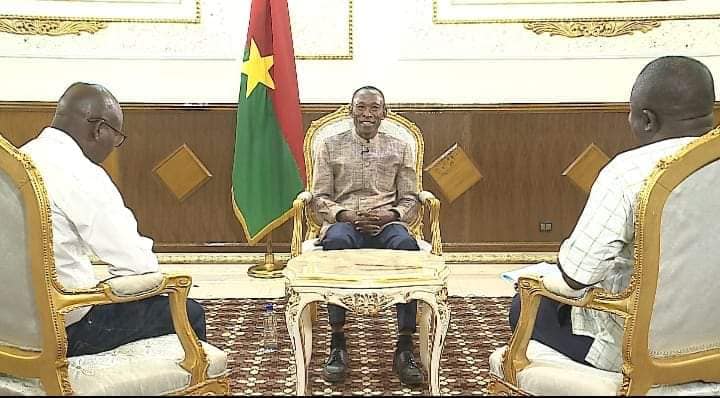 Le premier ministre burkinabé Me Appollinaire Joachim Kyelem de Tambela.