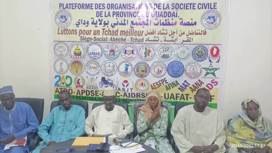 Tchad : la société civile du Ouaddaï s'agace du mode de recrutement dans les ONG