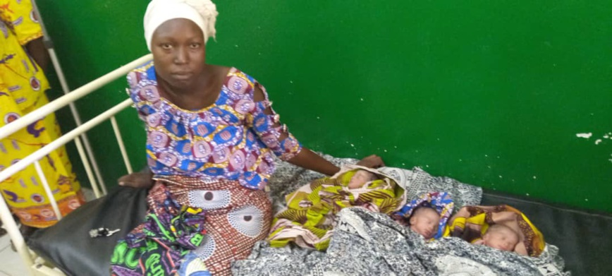 Tchad : une lycéenne accouche de triplets à Sarh Tchad : une lycéenne accouche de triplets à Sarh