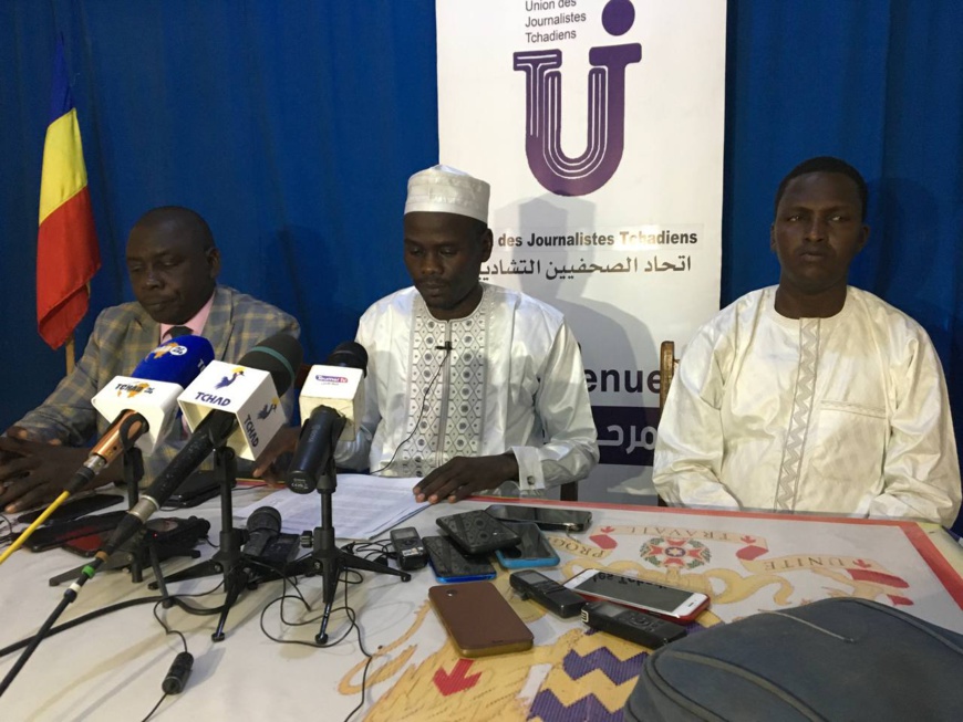 Tchad : l'UJT appelle l'État à veiller à la sécurité et à la protection des journalistes Tchad : l'UJT appelle l'État à veiller à la sécurité et à la protection des journalistes
