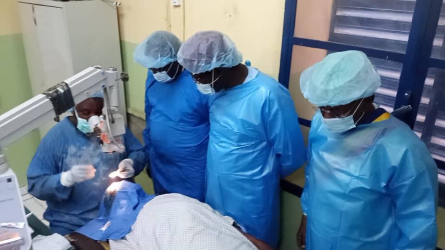 Tchad : une campagne de soins ophtalmologiques lancée à Ati