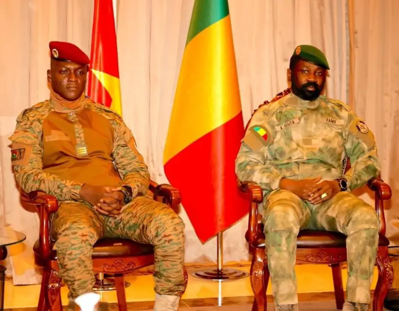 Burkina Faso - Mali : les présidents Traoré et Goïta en ordre de bataille contre le terrorisme