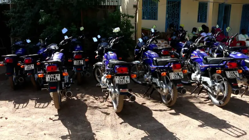 Tchad : la délégation sanitaire du Guera reçoit des moyens roulants