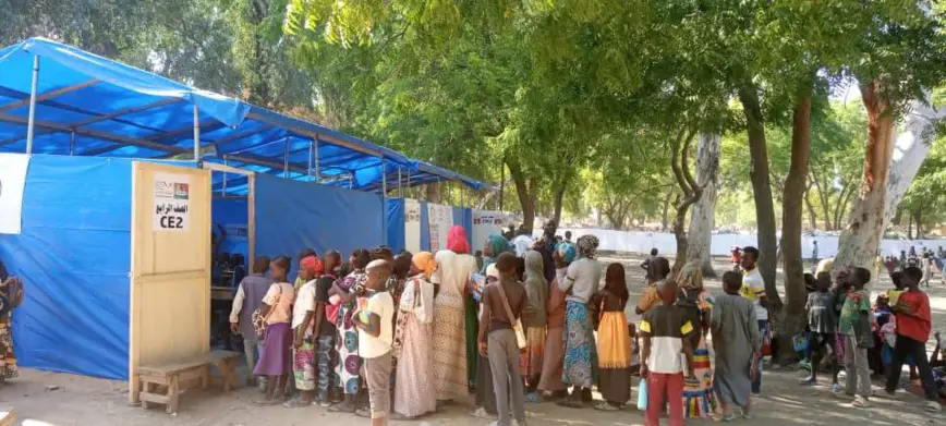 Tchad : débordée, une nouvelle école accueille 1224 élèves sur un site de sinistrés à Toukra