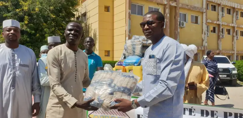 Tchad : le ministère de la solidarité réceptionne un don de la SOPROFIM 