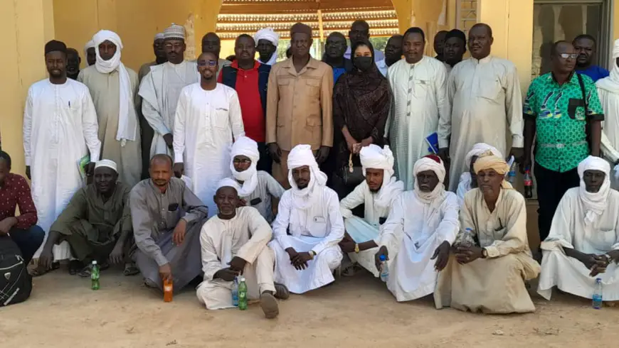 Tchad : la deuxième campagne de vaccination contre la rougeole planifiée au Batha. © Hassan Djidda Hassan/Alwihda Info