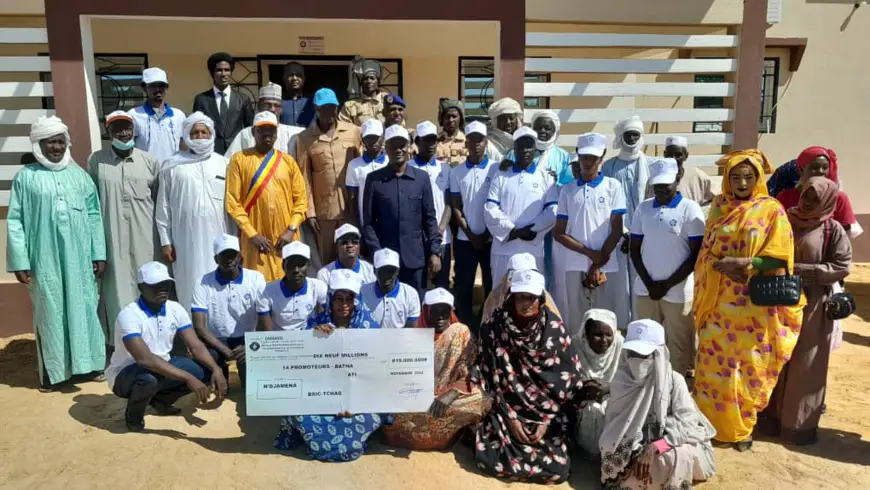 Tchad : 14 bénéficiaires du programme auto-emploi de l'ONAPE reçoivent un financement à Ati
