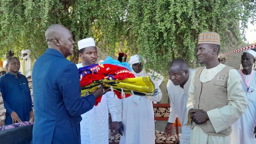 Tchad : l'ONG Nour Al-Chabab assiste les sinistrés d’Amdjemena Bilala Tchad : l'ONG Nour Al-Chabab assiste les sinistrés d’Amdjemena Bilala