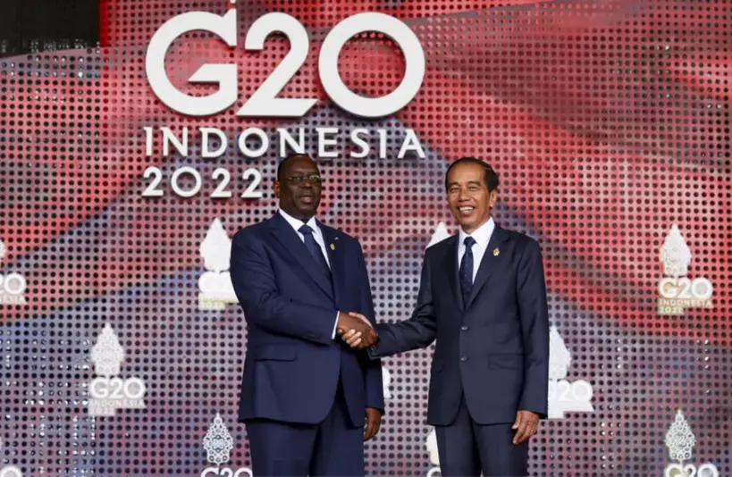 Le président de l’Union africaine invite au sommet du G20. © PRS