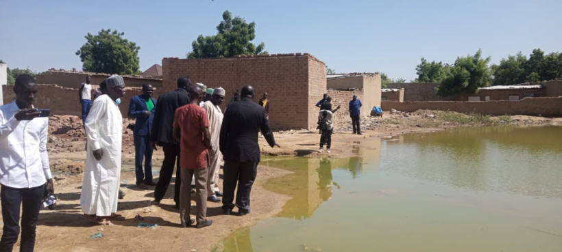 N’Djamena : une délégation communale fait l’état des lieux des inondations N’Djamena : une délégation communale fait l’état des lieux des inondations