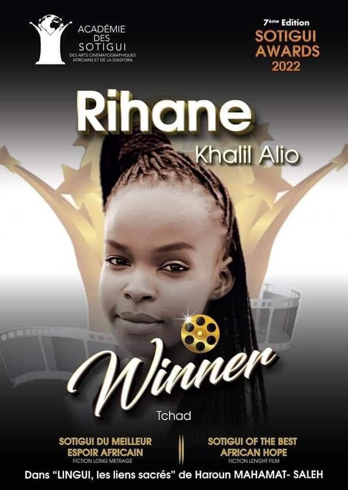 Sotigui Awards : le prix du meilleur espoir africain décerné à Rihane Khalil Alio