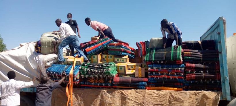 N’Djamena : La Coton Tchad fait des dons aux sinistrés