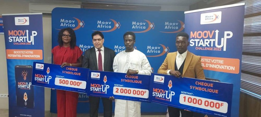 Tchad : Moov Africa récompense les trois heureux gagnants de Moov Startup Challenge Tchad : Moov Africa récompense les trois heureux gagnants de Moov Startup Challenge