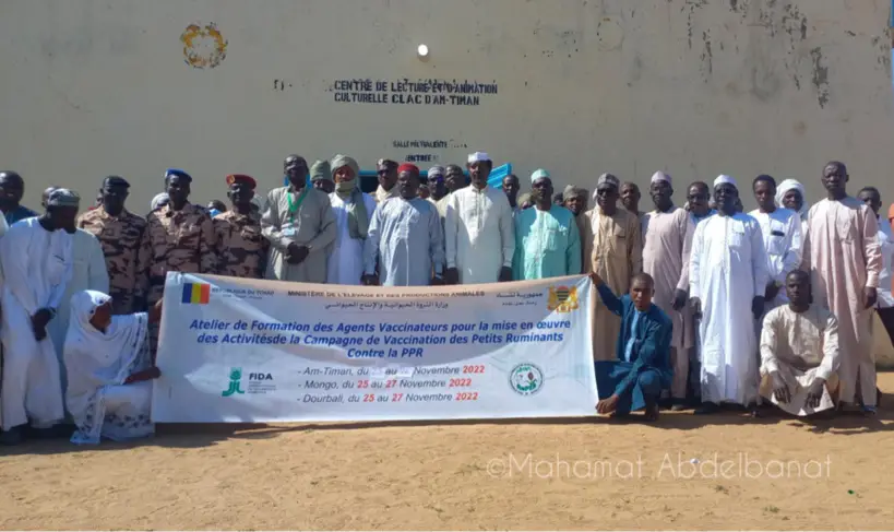 Tchad : les agents vaccinateurs en formation dans la province du Salamat