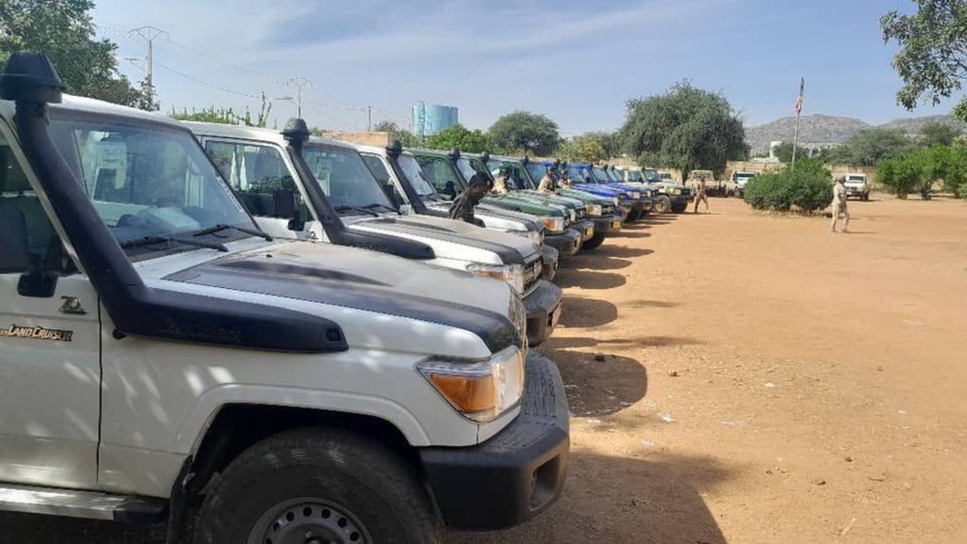 Tchad : des véhicules et des hommes pour renforcer la sécurité au Guéra Tchad : des véhicules et des hommes pour renforcer la sécurité au Guéra