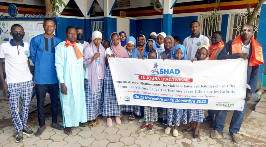Tchad : l'ONG ASHAD sensibilise les lycéens contre les violences faites aux femmes Tchad : l'ONG ASHAD sensibilise les lycéens contre les violences faites aux femmes