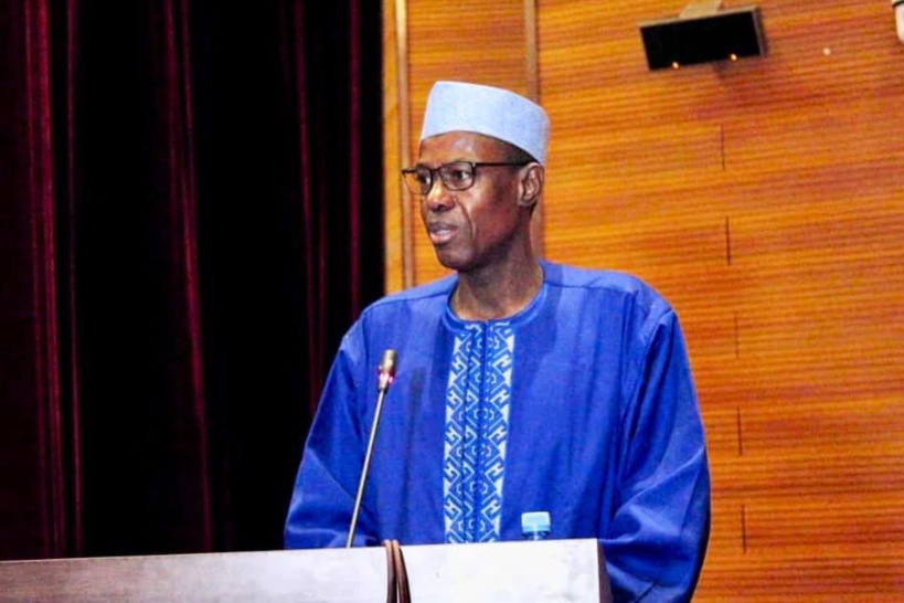 Le ministre malien de l'Économie et des Finances, Alousseni Sanou. © Gvt/Mali