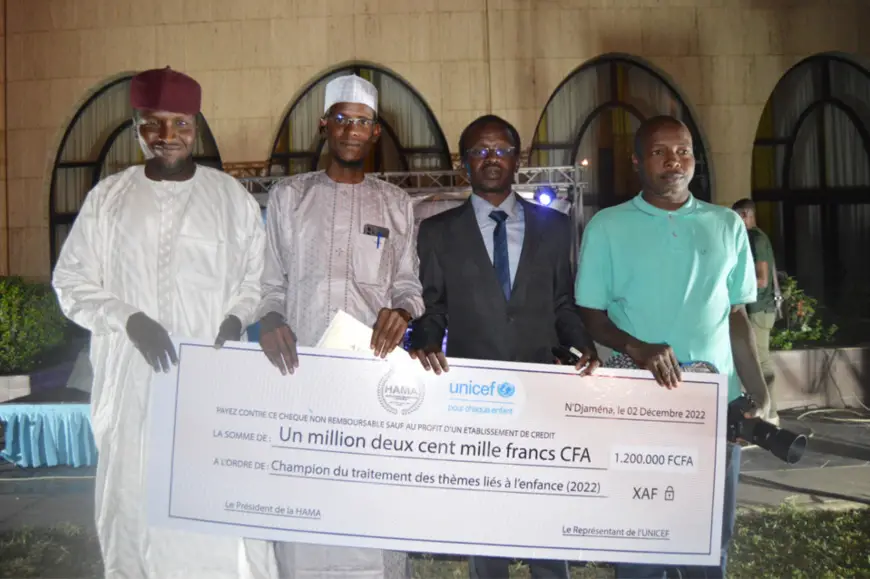 Tchad : Alwihda Info distingué parmi les "champions" dans le traitement des thèmes liés à l’enfance