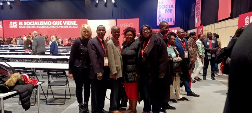 L’UNDR au cœur des thématiques du 26e Congrès de l’Internationale socialiste à Madrid L’UNDR au cœur des thématiques du 26e Congrès de l’Internationale socialiste à Madrid