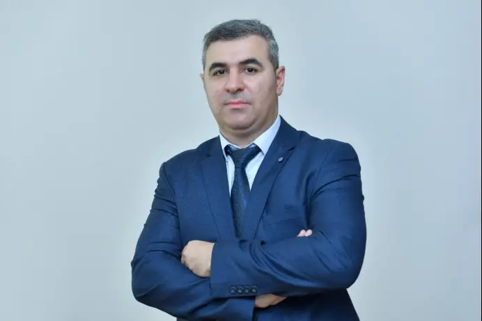 Photo shows Seymur Mammadov, the director of the international expert club EurAsiaAz and editor-in-chief of Azerbaijan news agency Baku Tribune. (Photo provided by Seymur Mammadov)