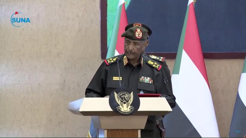 Le général Abdul Fattah Al-Burhan, président du Conseil de souveraineté de transition. © SUNA/DR Le général Abdul Fattah Al-Burhan, président du Conseil de souveraineté de transition. © SUNA/DR