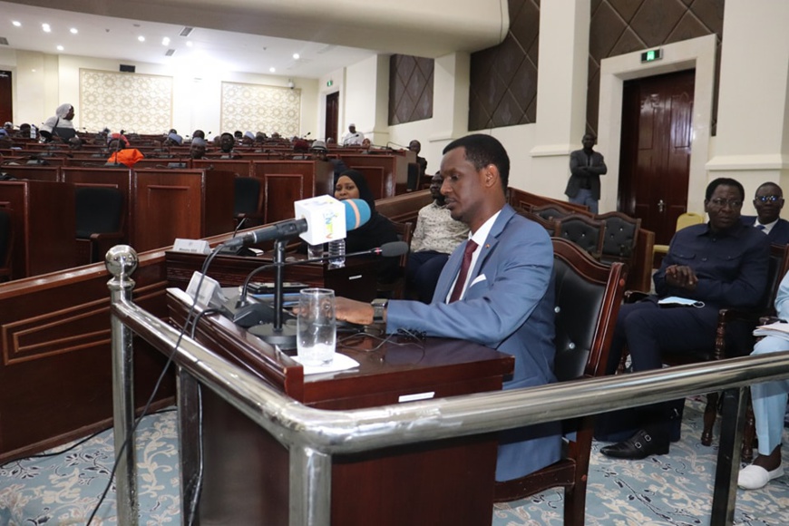 Abakar Rozzi Teguil, ministre des Affaires culturelles, du Patrimoine historique, du Tourisme et de l'Artisanat. © DR