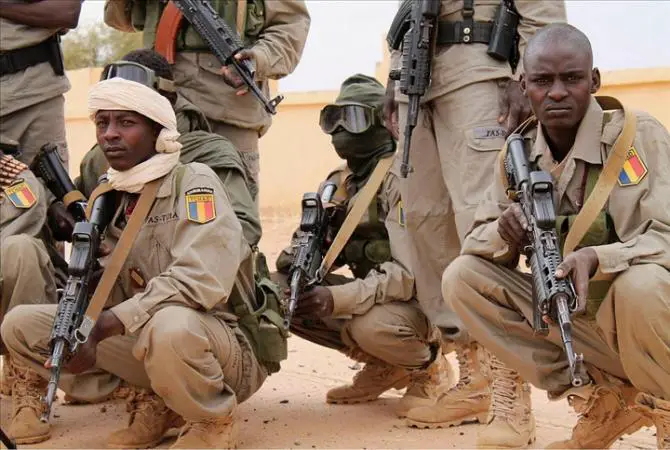 Des soldats tchadiens au Mali. Crédit photo : Sources