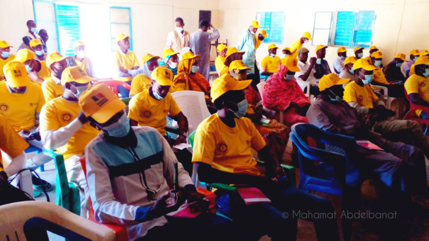 Tchad : campagne de sensibilisation en faveur de la vaccination contre la Covid-19 à Am-Timan Tchad : campagne de sensibilisation en faveur de la vaccination contre la Covid-19 à Am-Timan