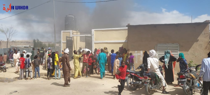 Tchad : un incendie ravage partiellement un domicile à Amsinene Tchad : un incendie ravage partiellement un domicile à Amsinene