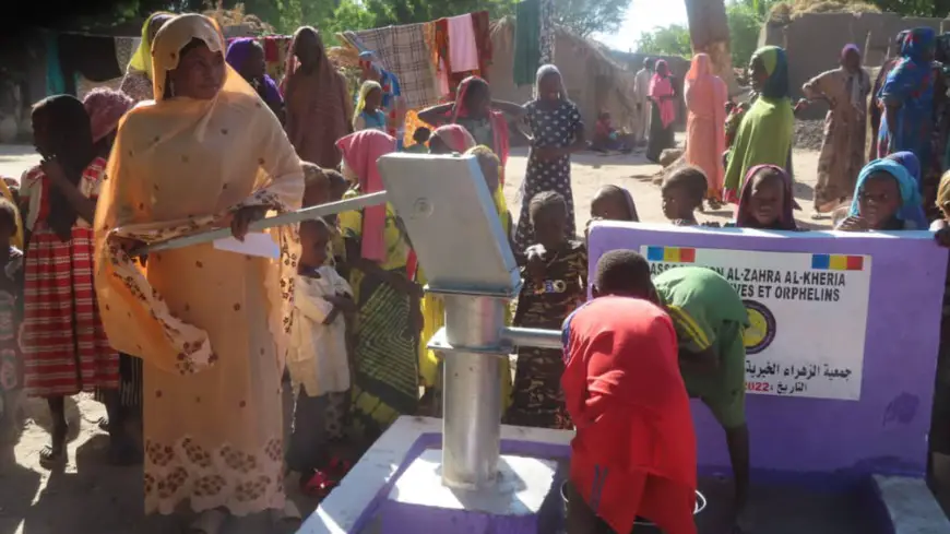 Tchad : l'association Zahra-al Kheria abreuve le village Issari