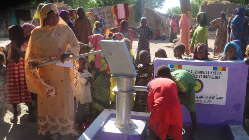 Tchad : l'association Zahra-al Kheria abreuve le village Issari Tchad : l'association Zahra-al Kheria abreuve le village Issari