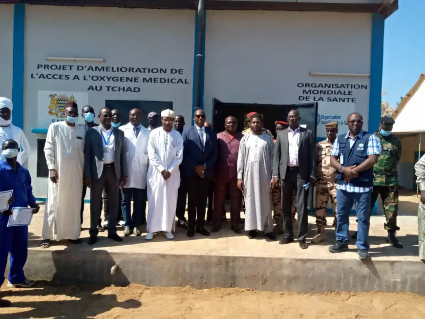 Tchad : une centrale de production d'oxygène inaugurée à l'hôpital provincial de Moundou