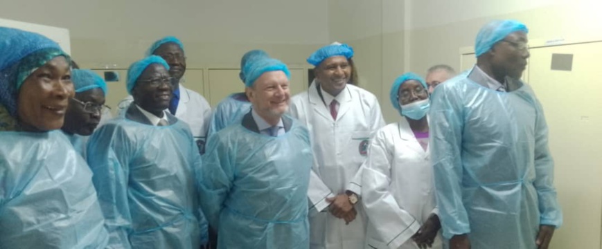 Tchad : l'ambassadeur de France s'imprègne des défis du CECOQDA Tchad : l'ambassadeur de France s'imprègne des défis du CECOQDA