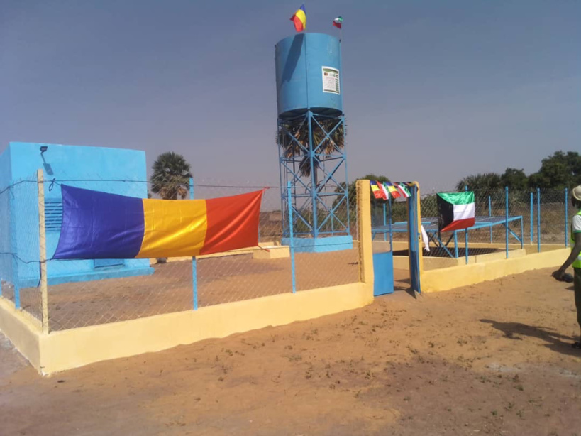 Tchad : un château d'eau inauguré à Miandoum